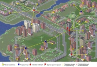 Микросотовая система телеметрии и учета "невод инфор" в масштабах города и области